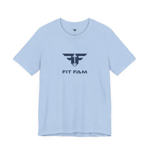FITFAM Monochrome Logo tee | T-Shirt, Minimal Graphic