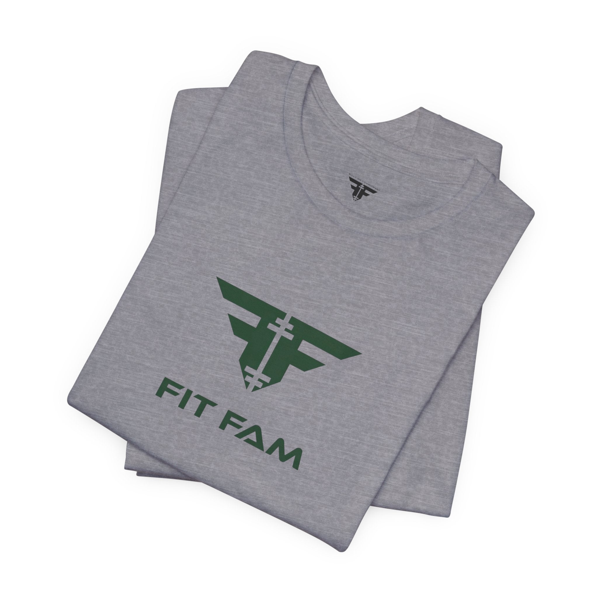FITFAM Monochrome Logo tee | T-Shirt, Minimal Graphic
