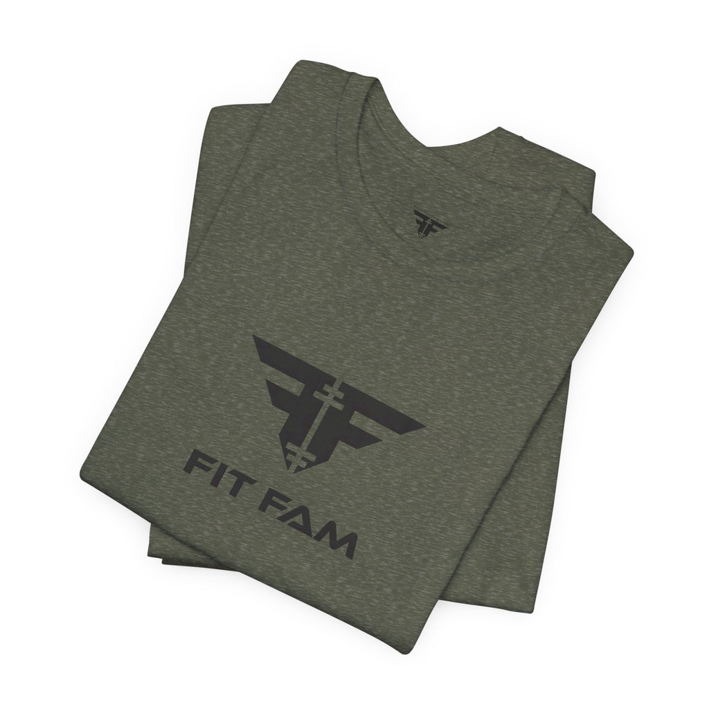 FITFAM Monochrome Logo tee | T-Shirt, Minimal Graphic