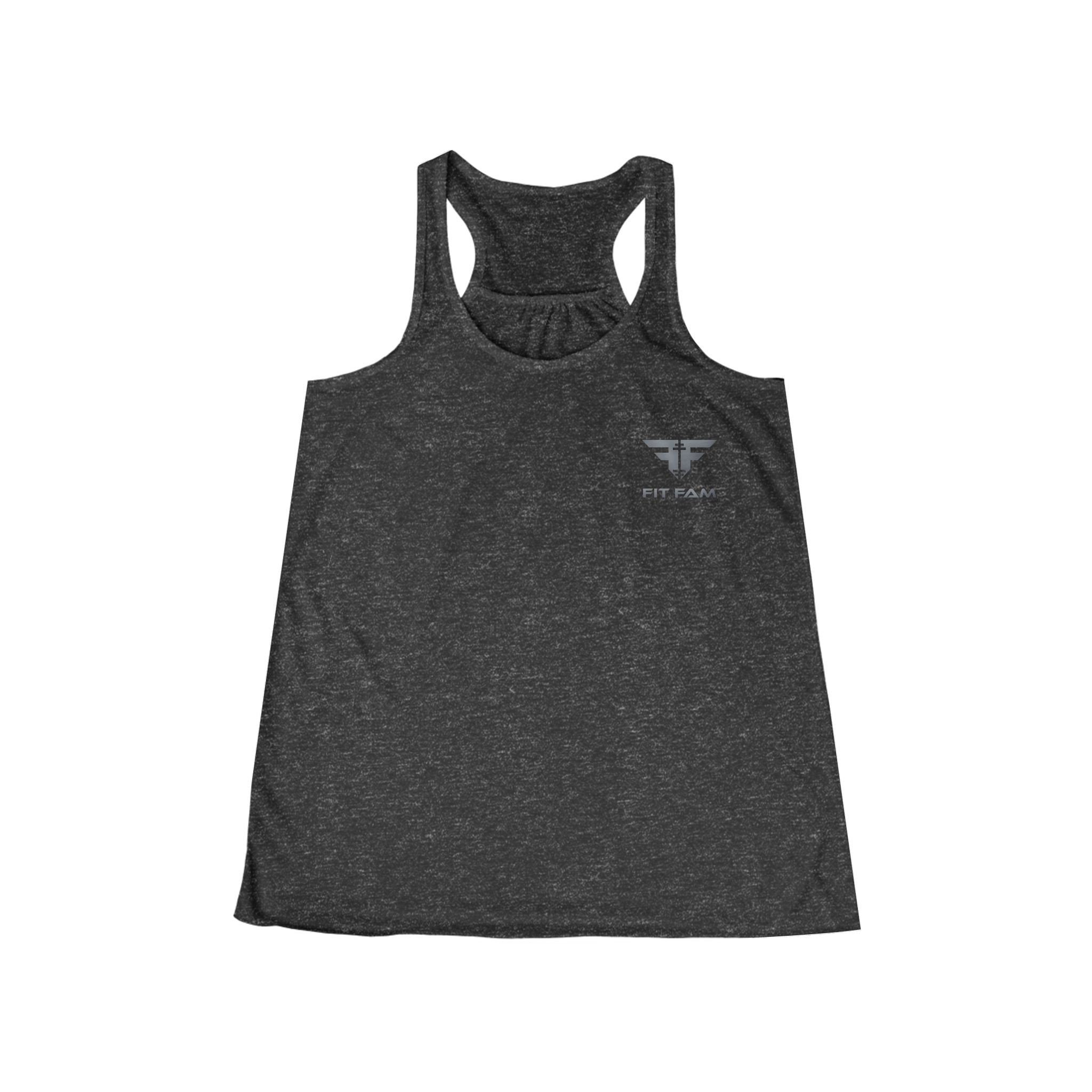 Fit Fam Women's Racerback Tank Top — Lightweight Gym & Casual Workout Tee